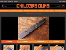 Tablet Screenshot of childersguns.com